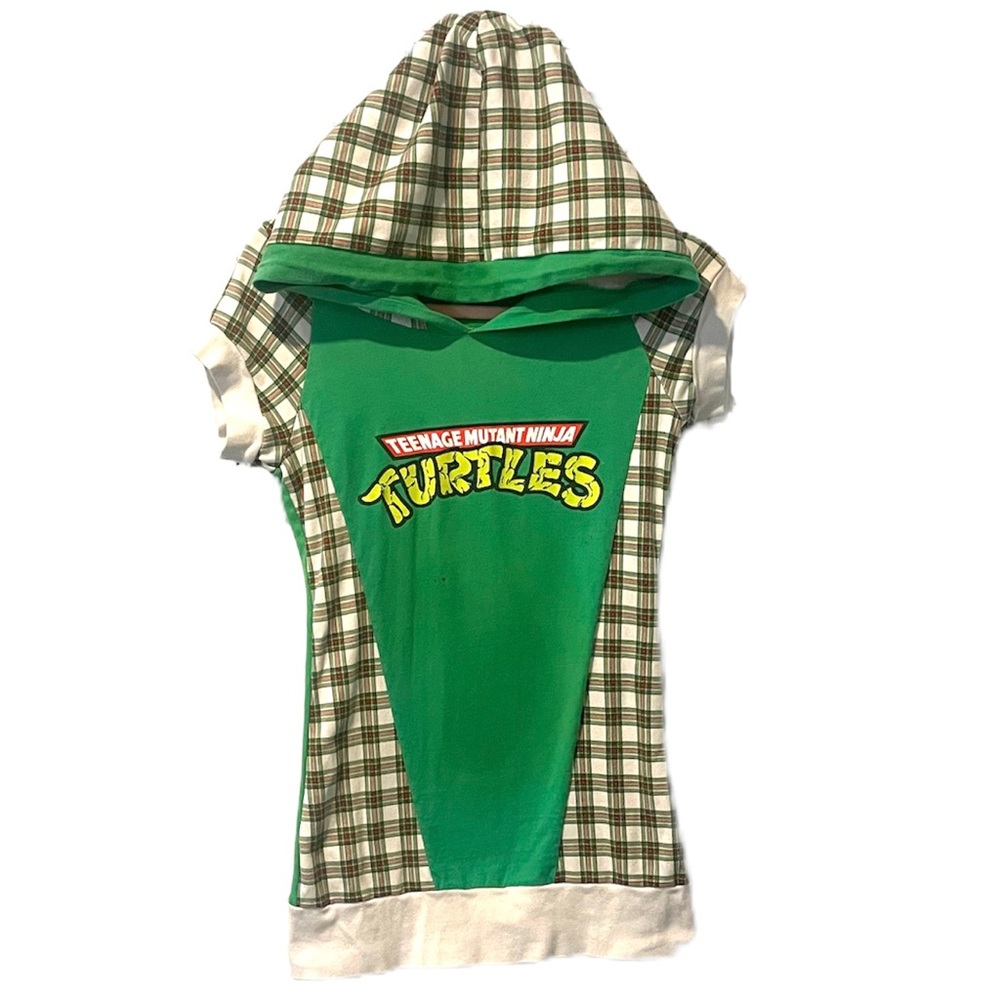 Vintage one of a kind teenage mutant ninja turtles long shirt- Medium